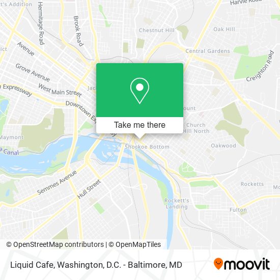 Liquid Cafe map
