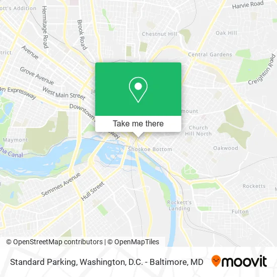 Standard Parking map