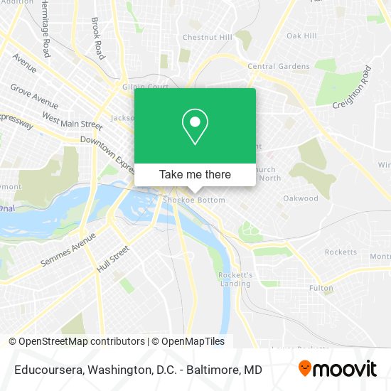 Educoursera map