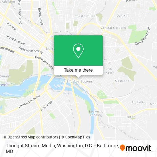 Thought Stream Media map