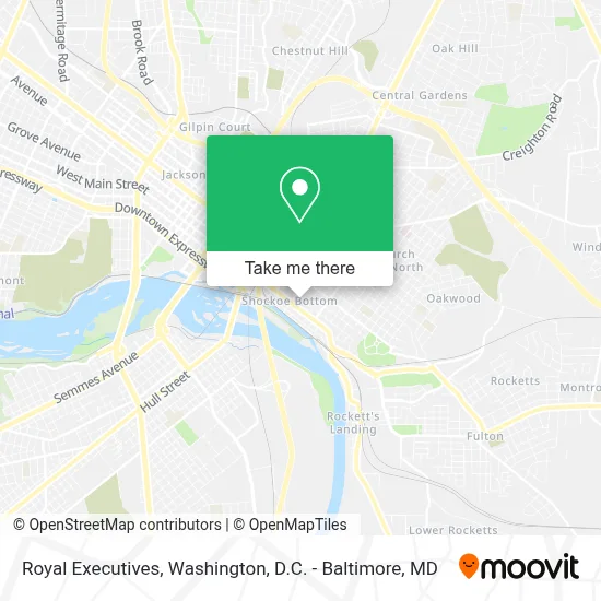 Royal Executives map