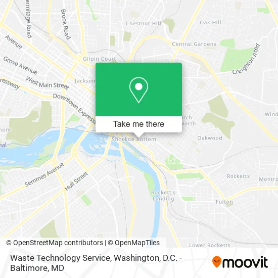 Waste Technology Service map