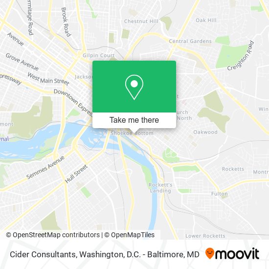 Cider Consultants map