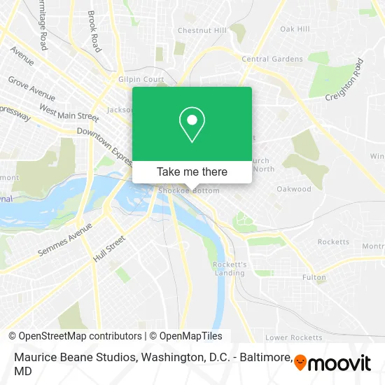 Maurice Beane Studios map