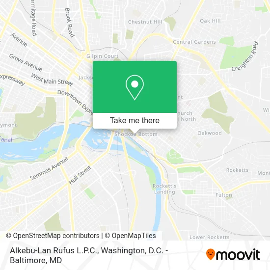 Alkebu-Lan Rufus L.P.C. map