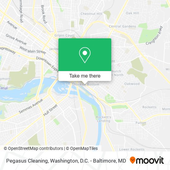 Mapa de Pegasus Cleaning
