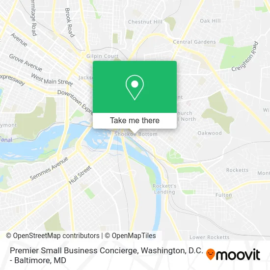 Premier Small Business Concierge map