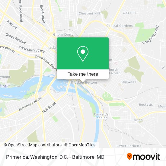 Primerica map