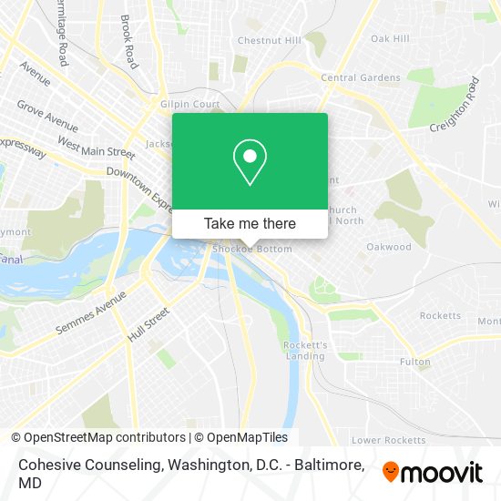 Cohesive Counseling map