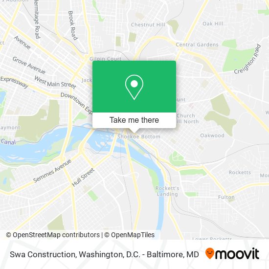 Mapa de Swa Construction