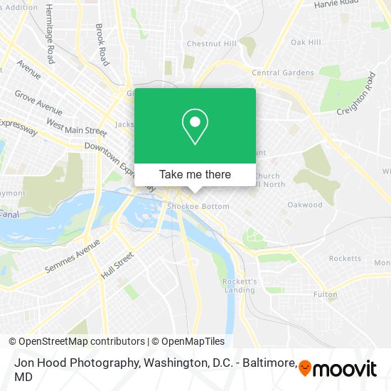 Mapa de Jon Hood Photography