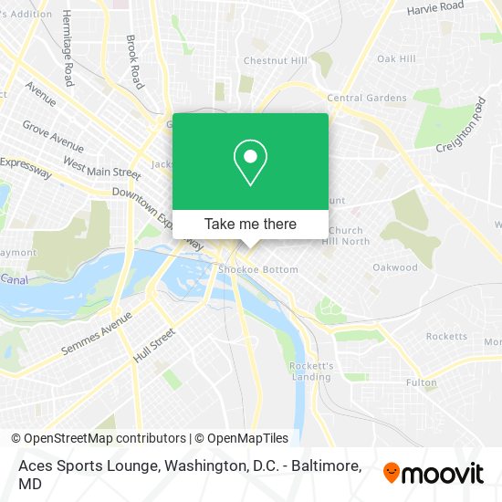 Aces Sports Lounge map