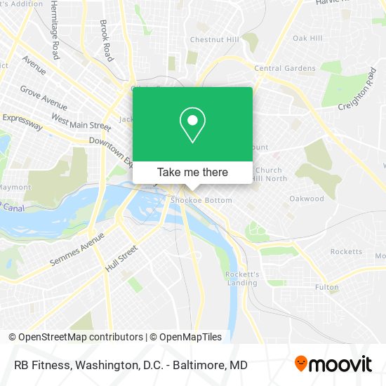 RB Fitness map
