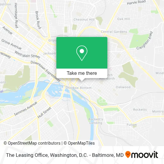 The Leasing Office map