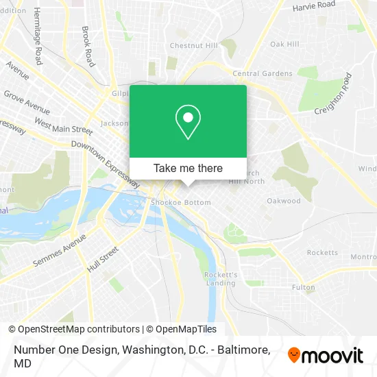 Number One Design map