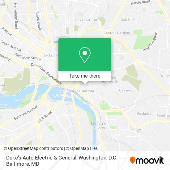 Duke's Auto Electric & General map