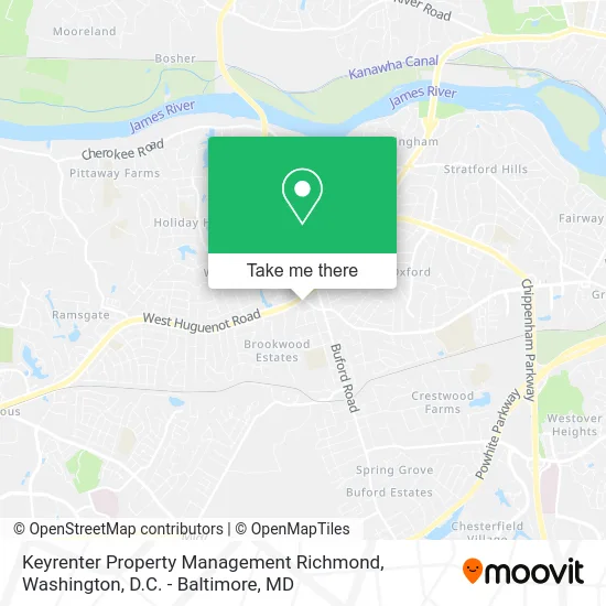 Keyrenter Property Management Richmond map
