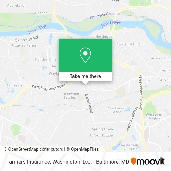 Farmers Insurance map