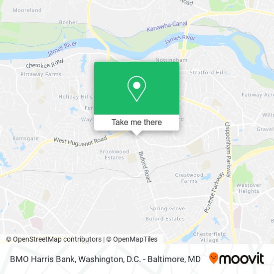 BMO Harris Bank map