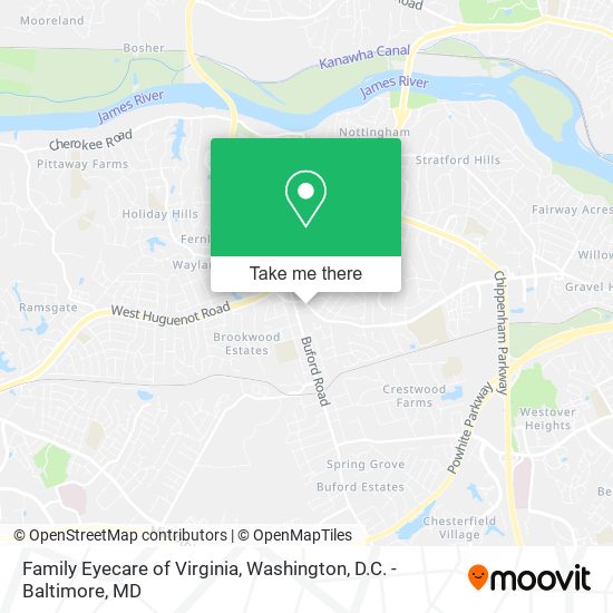 Family Eyecare of Virginia map