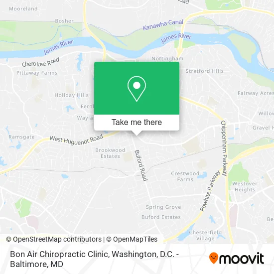 Mapa de Bon Air Chiropractic Clinic