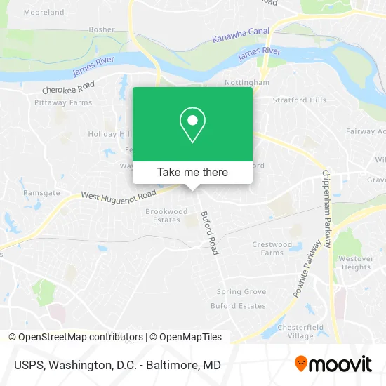 USPS map