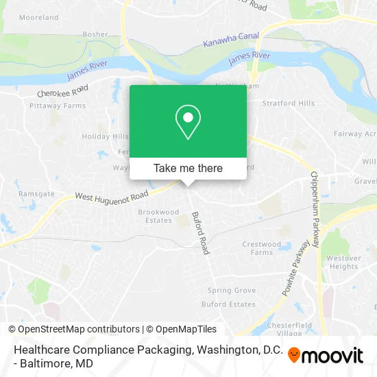 Healthcare Compliance Packaging map