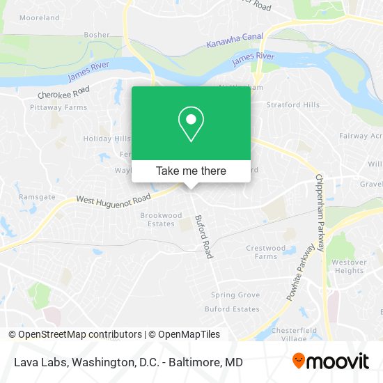 Lava Labs map