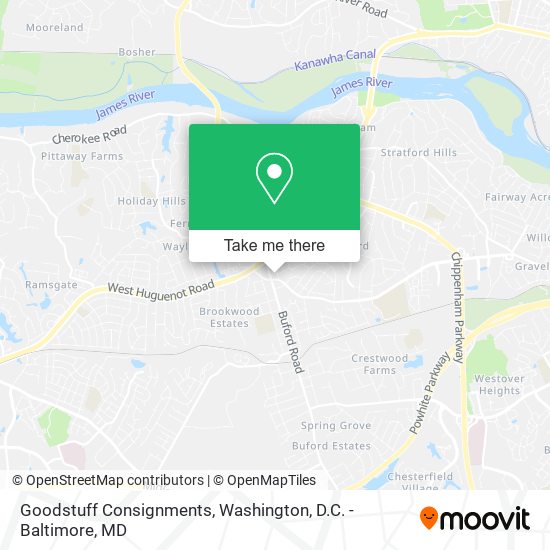 Goodstuff Consignments map