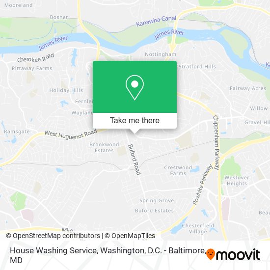 Mapa de House Washing Service