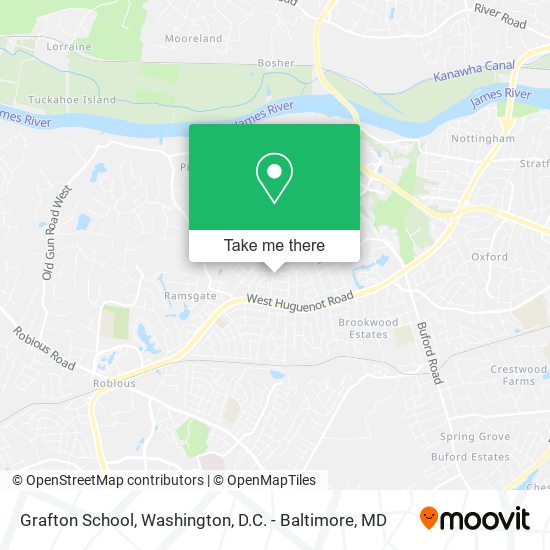 Mapa de Grafton School