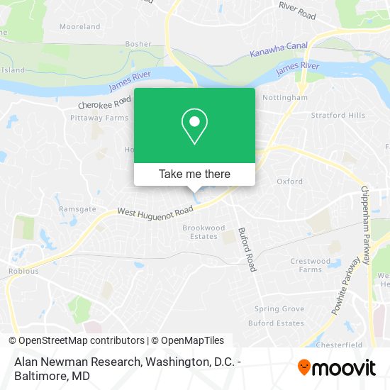 Alan Newman Research map
