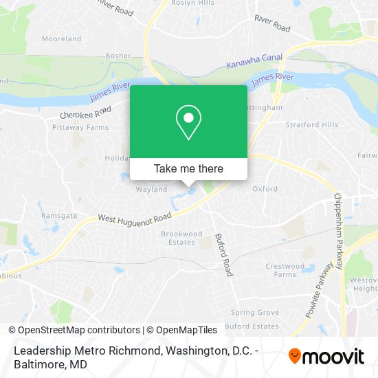 Leadership Metro Richmond map