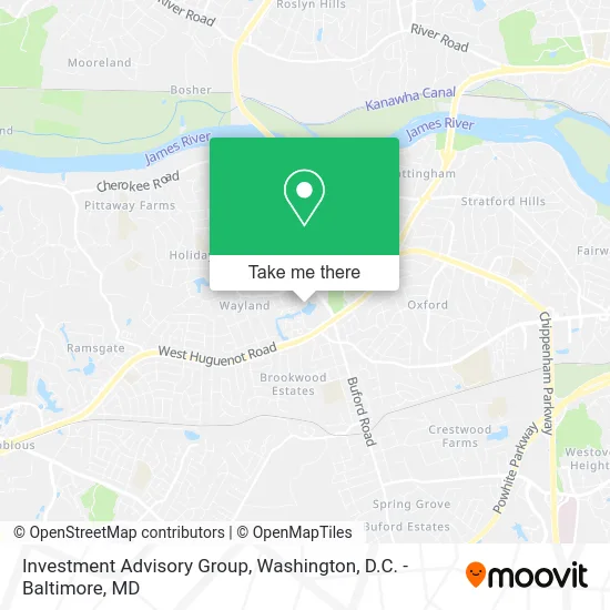 Investment Advisory Group map