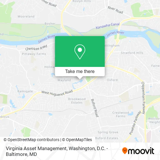 Virginia Asset Management map