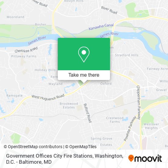 Government Offices City Fire Stations map