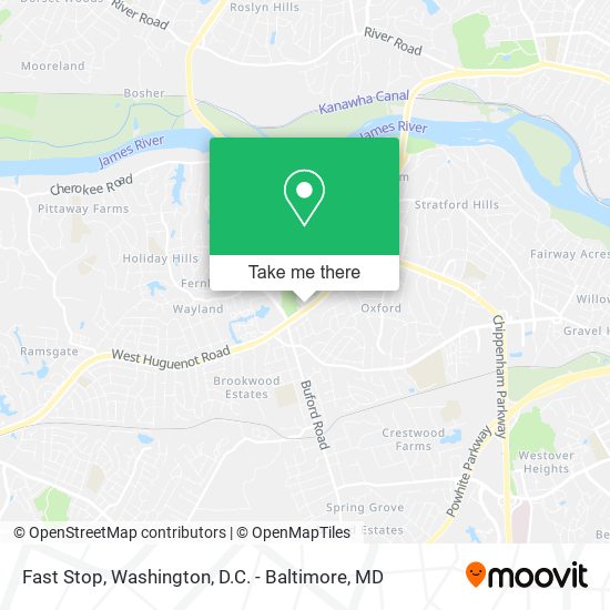 Fast Stop map