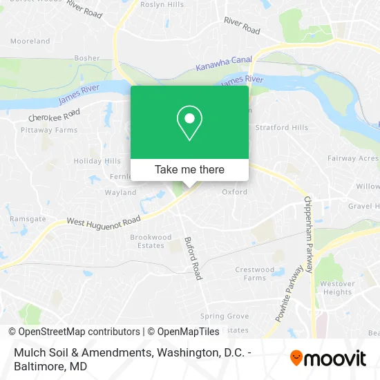 Mulch Soil & Amendments map