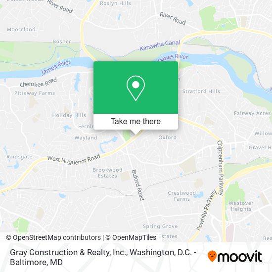 Gray Construction & Realty, Inc. map