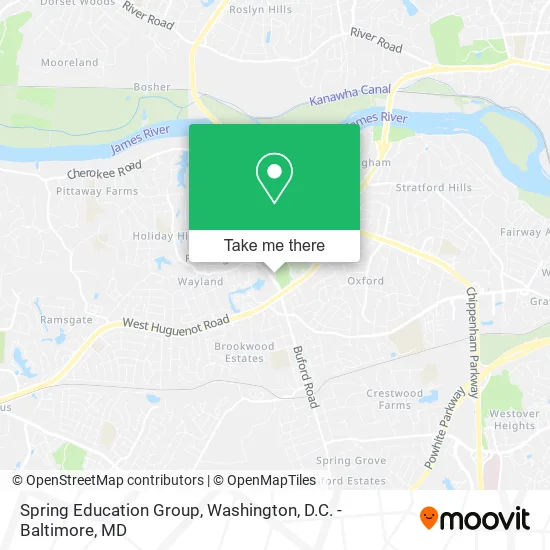 Spring Education Group map