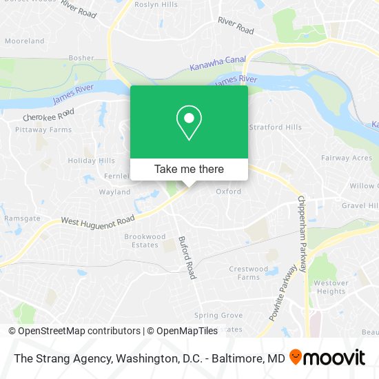 The Strang Agency map
