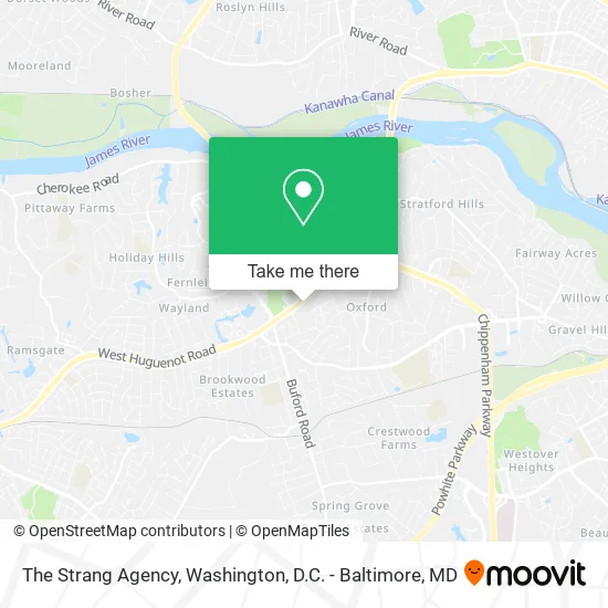 The Strang Agency map