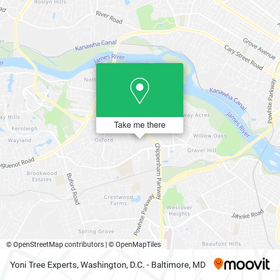 Yoni Tree Experts map