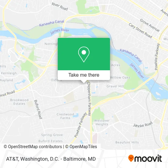AT&T map