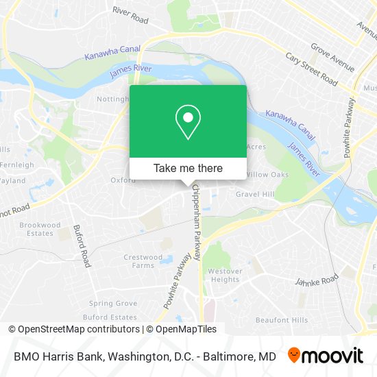 BMO Harris Bank map