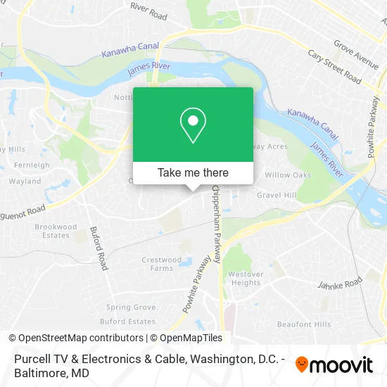 Purcell TV & Electronics & Cable map