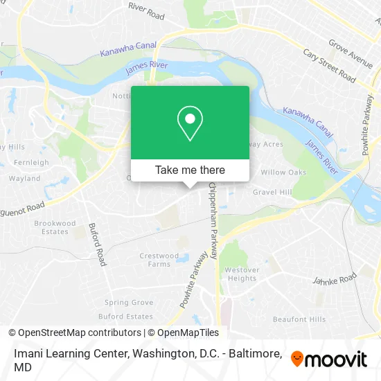 Imani Learning Center map