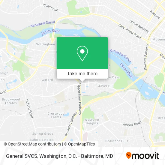 General SVCS map