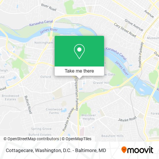 Cottagecare map