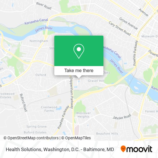 Mapa de Health Solutions